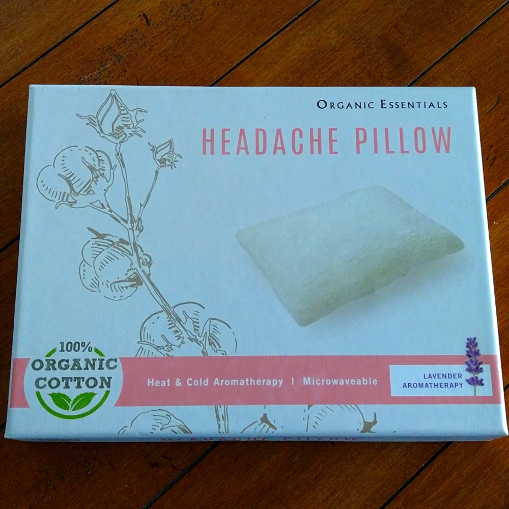100% Organic Headache Pillow